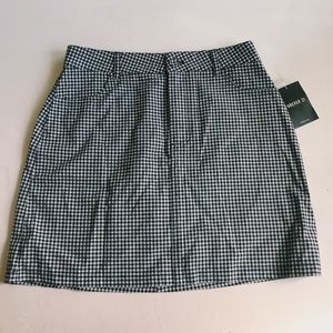 Checkered Forever 21 Skirt